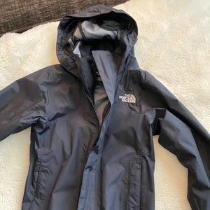 Girls Small Northface raincoat windbreaker jacket